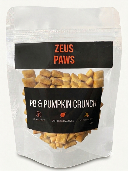 PB & Pumpkin Crunch Biscuits