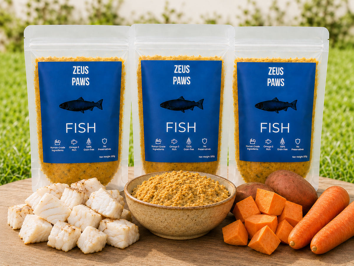 Flaky Fish Dogs Meal - 500g Pack