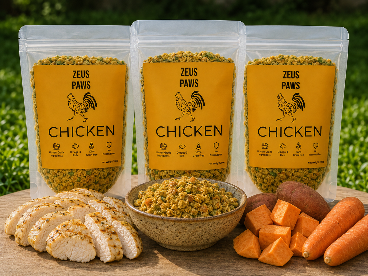 Succulent Chicken Dogs Meal - 500g Pack