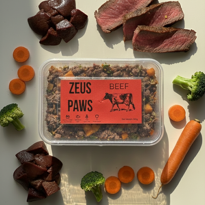 Tender Beef Dogs Meal - 500g Pack