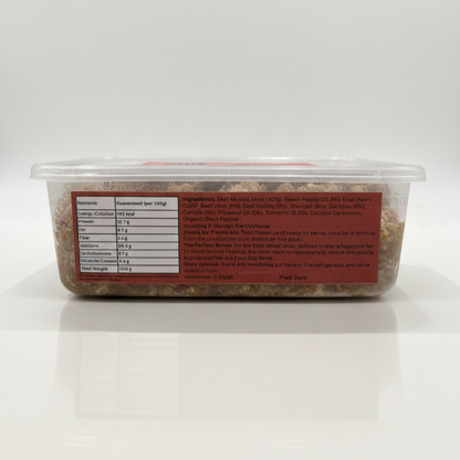 Tender Beef Dogs Meal - 500g Pack