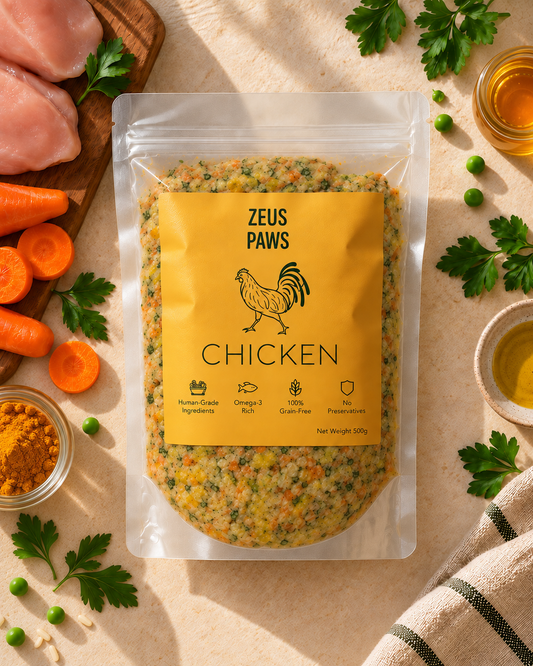 Succulent Chicken Dogs Meal - 500g Pack