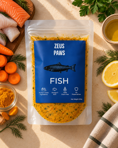 Flaky Fish Dogs Meal - 500g Pack